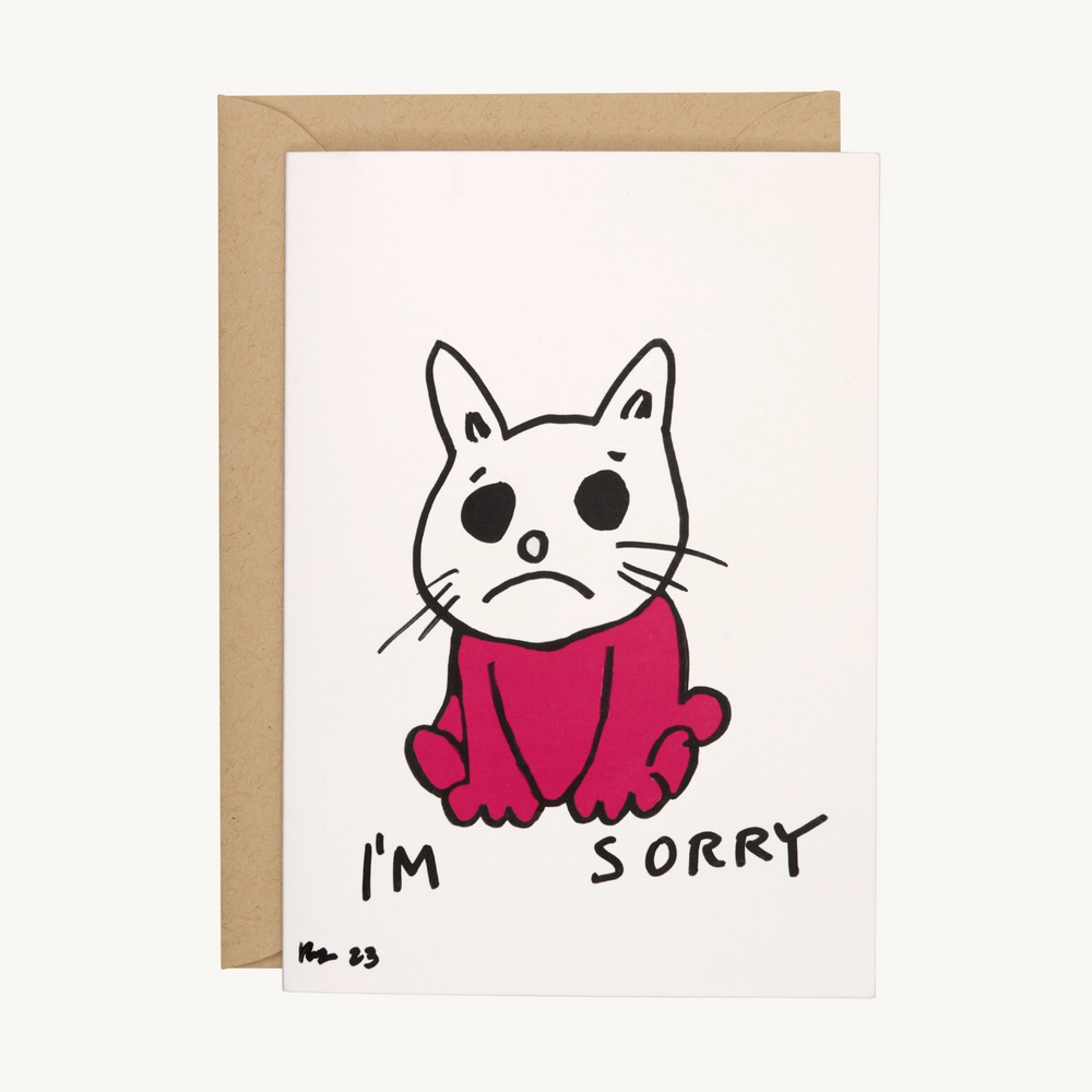 I'm Sorry Card