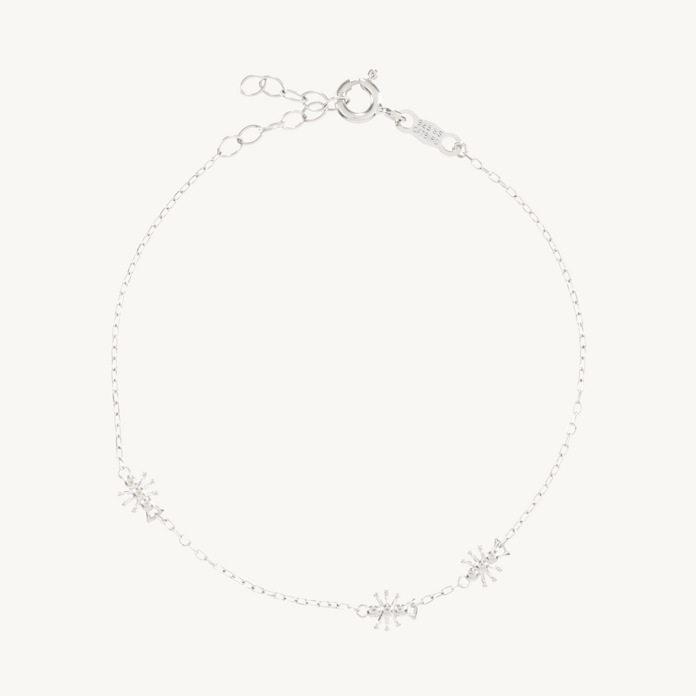 Honey Water Silver Bracelet
