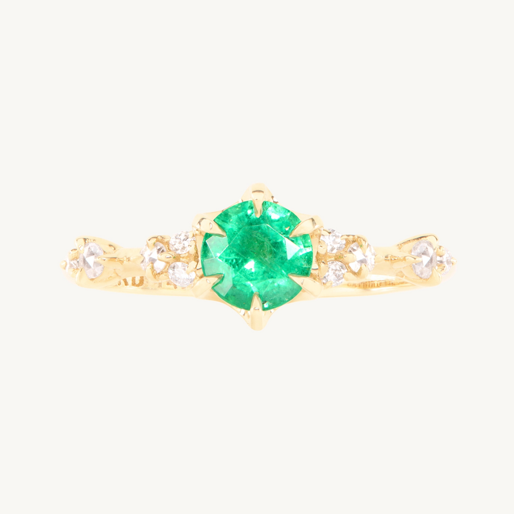 Holiday Emerald Ring
