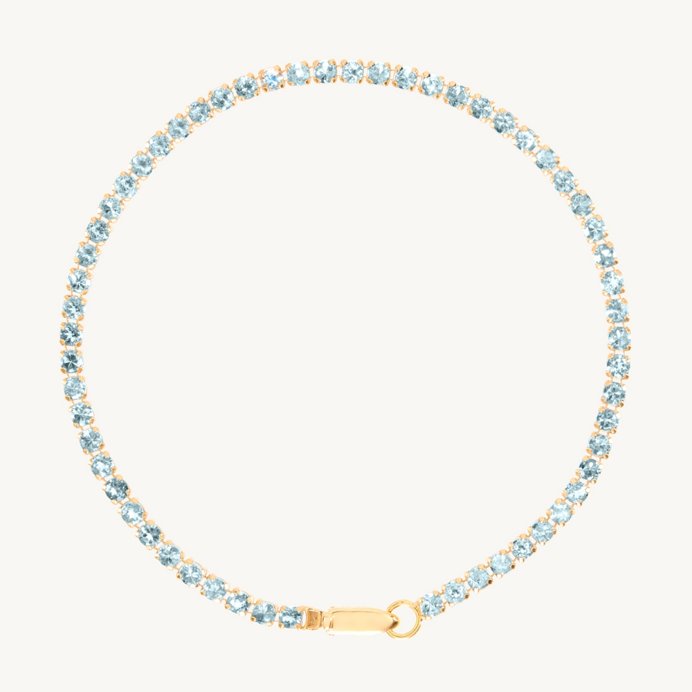 Harlequin Topaz Tennis Bracelet