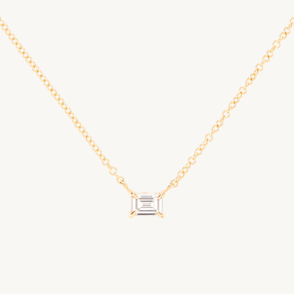 Hall Of Mirrors Solitaire Necklace
