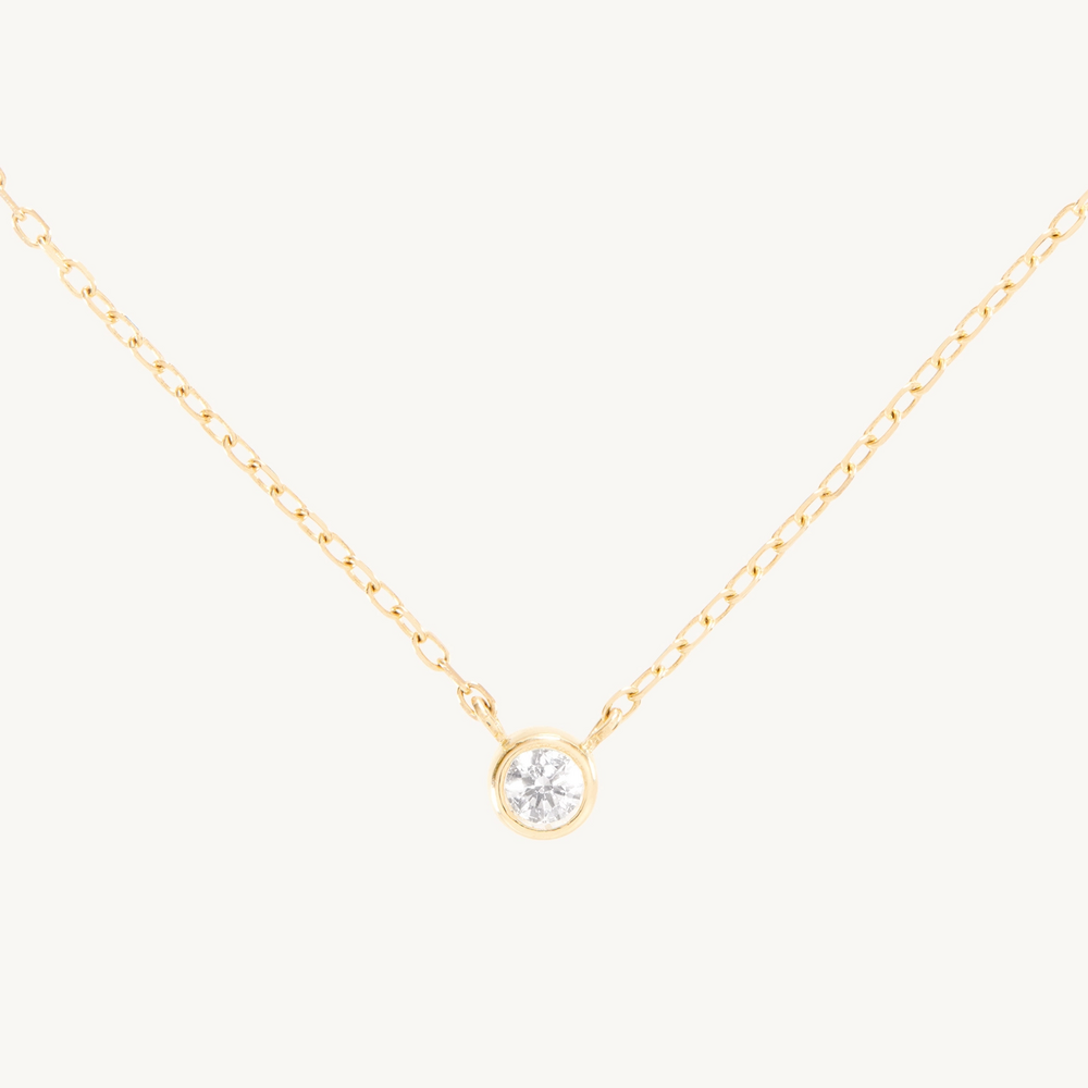 Tiny Corsage Necklace, Sparkler
