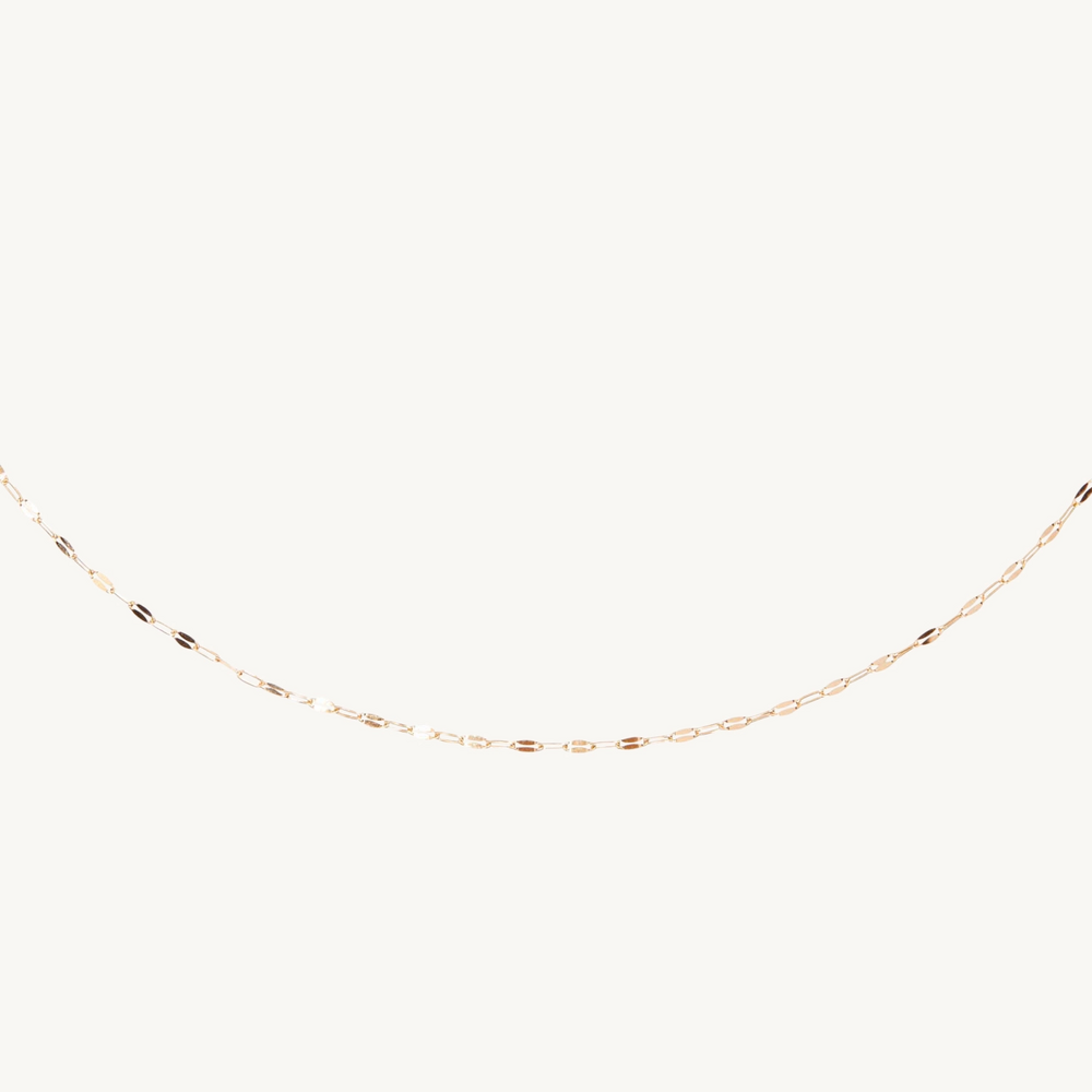 Tinsel Choker, Yellow Gold