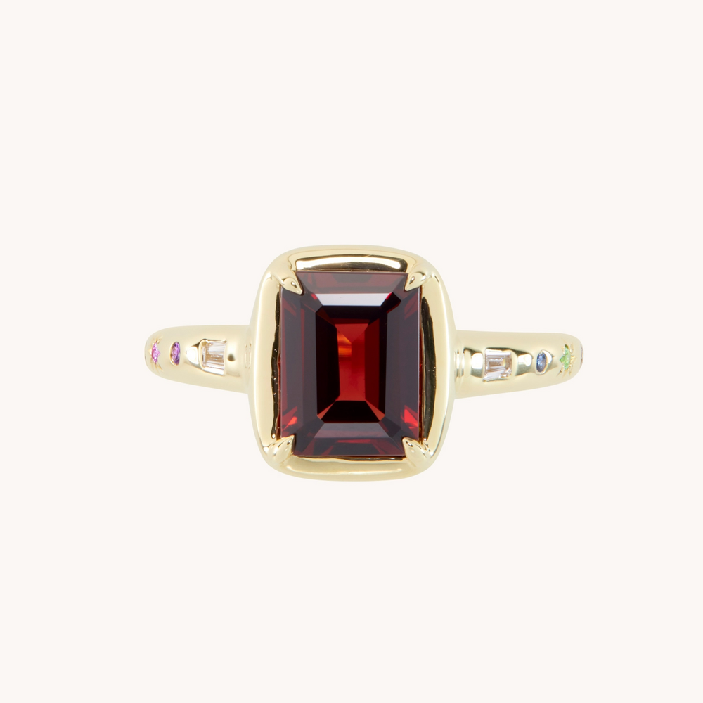 Gifts Of Jupiter Garnet Ring