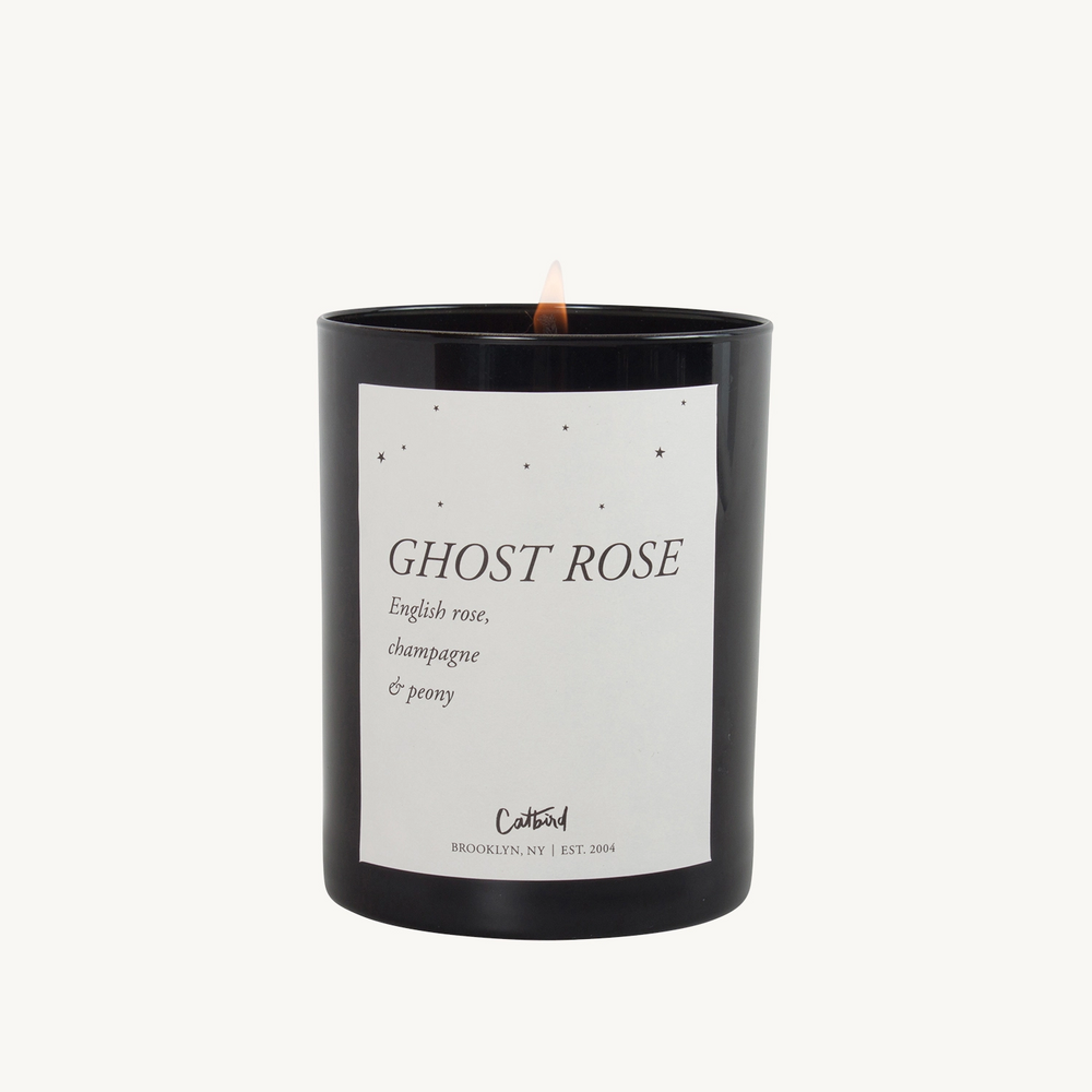 Ghost Rose Candle