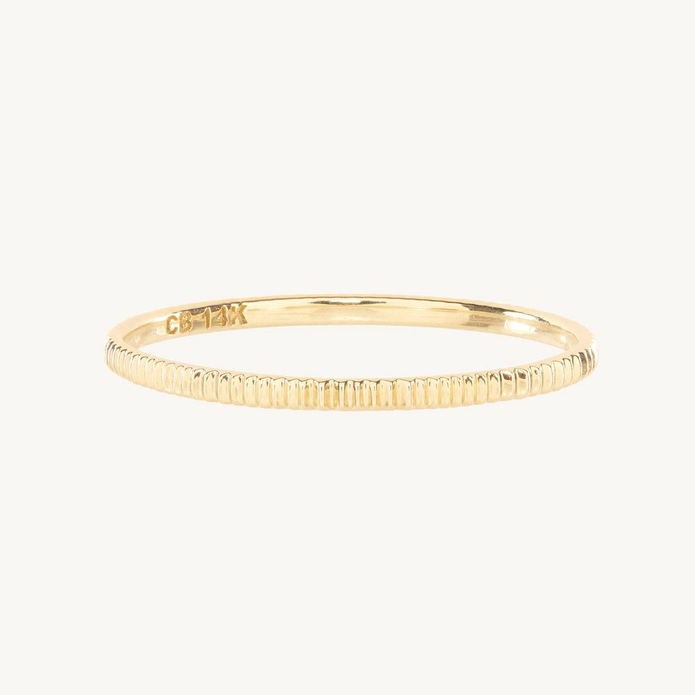 Petite Gold Fountain Ring