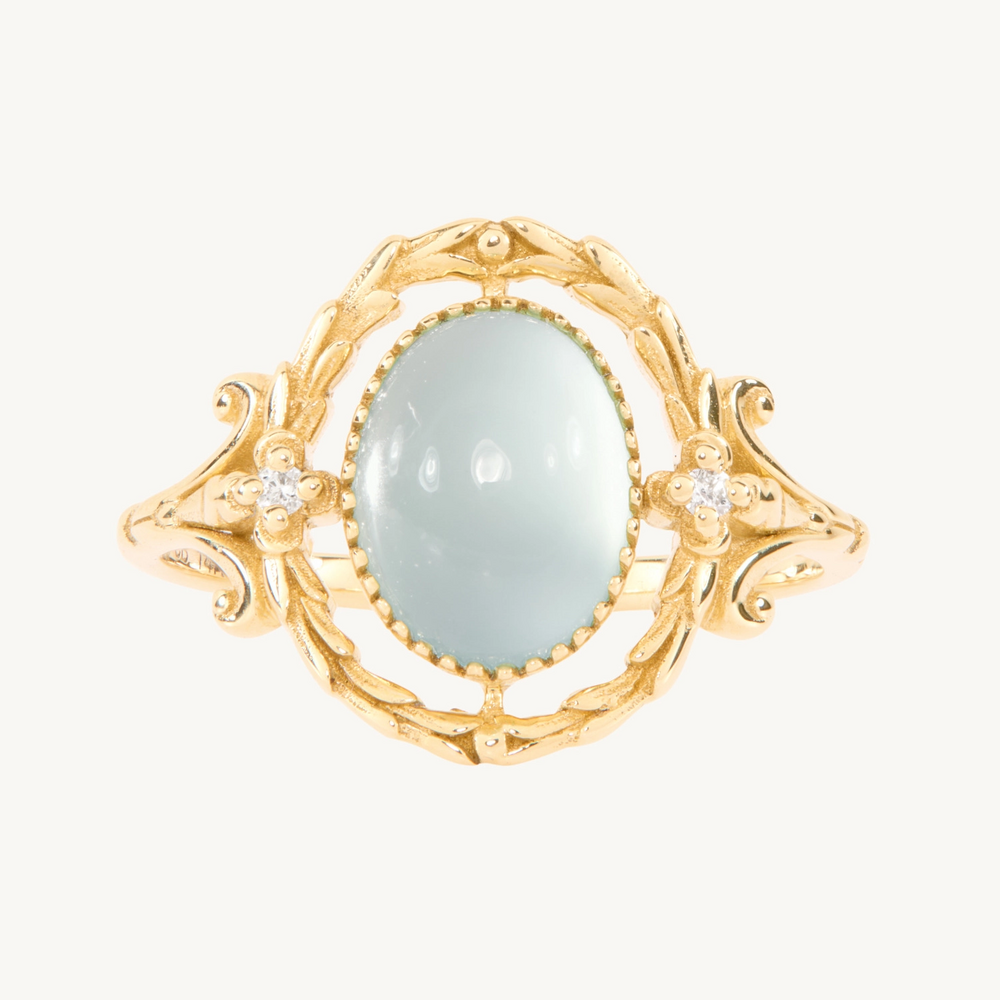 Forget Me Not Gold Ring