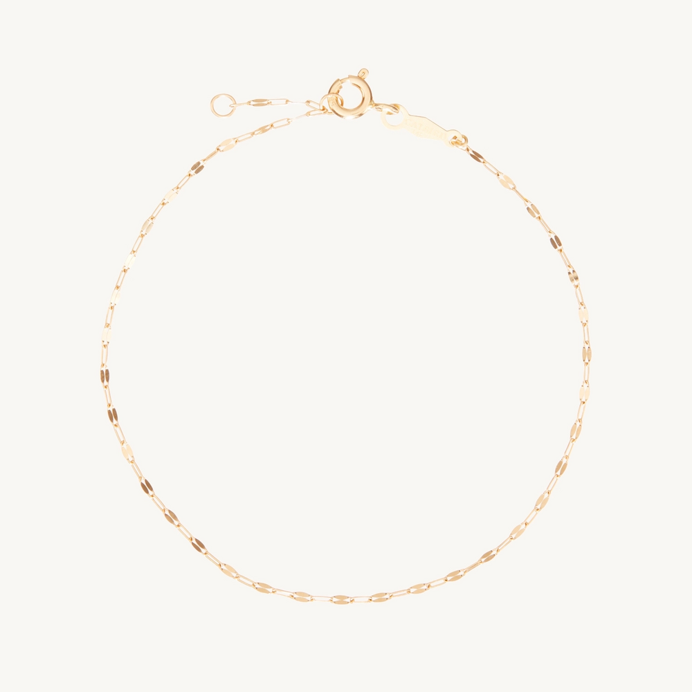 Tinsel Bracelet, Yellow Gold