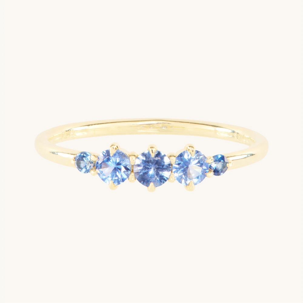 Felicia Ring, Blue Sapphire