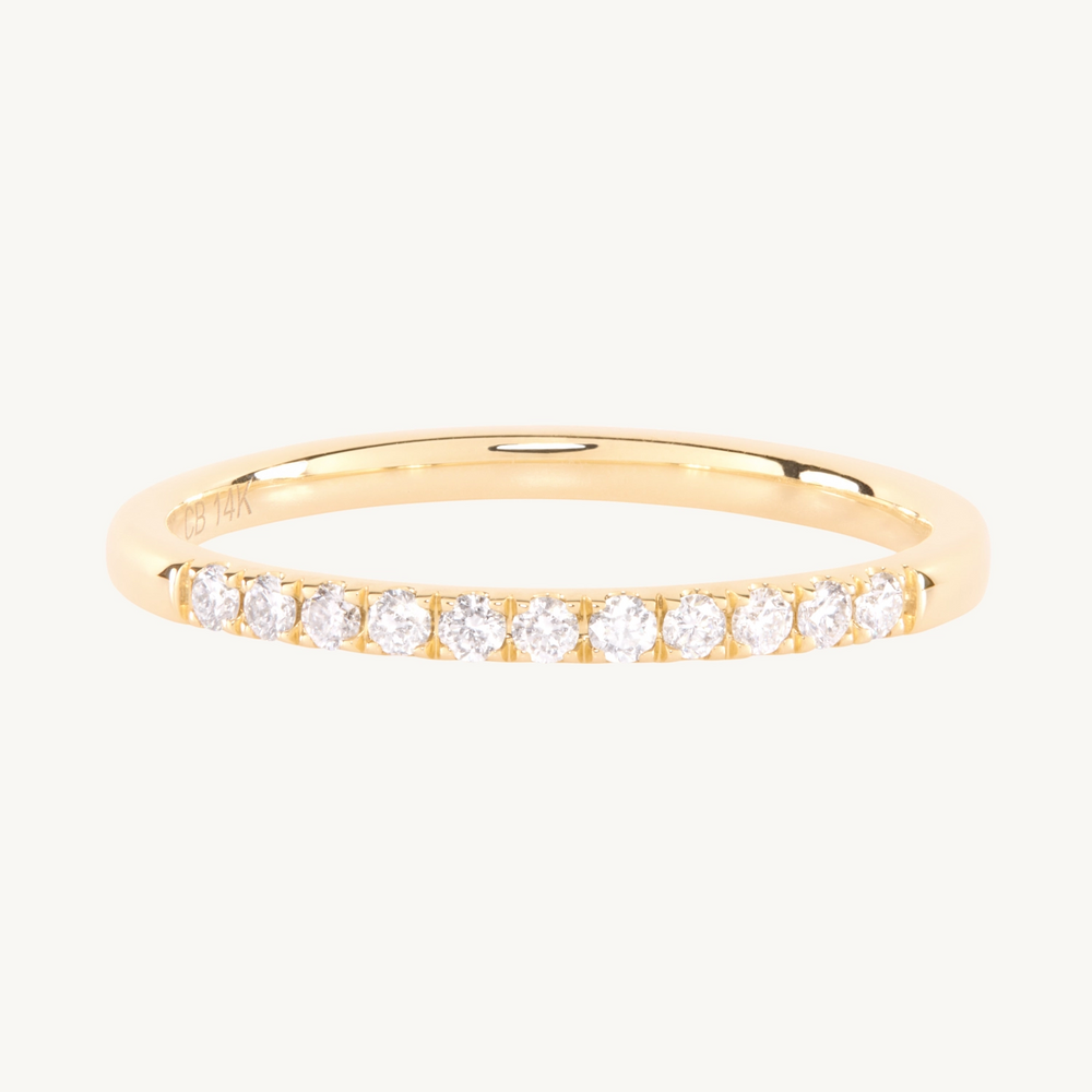 Fairy Light Supreme Demi-Pavé Diamond Band