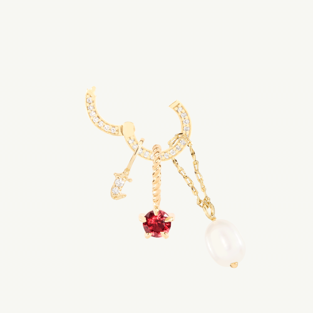 Fairy Light Diamond Charm Holder