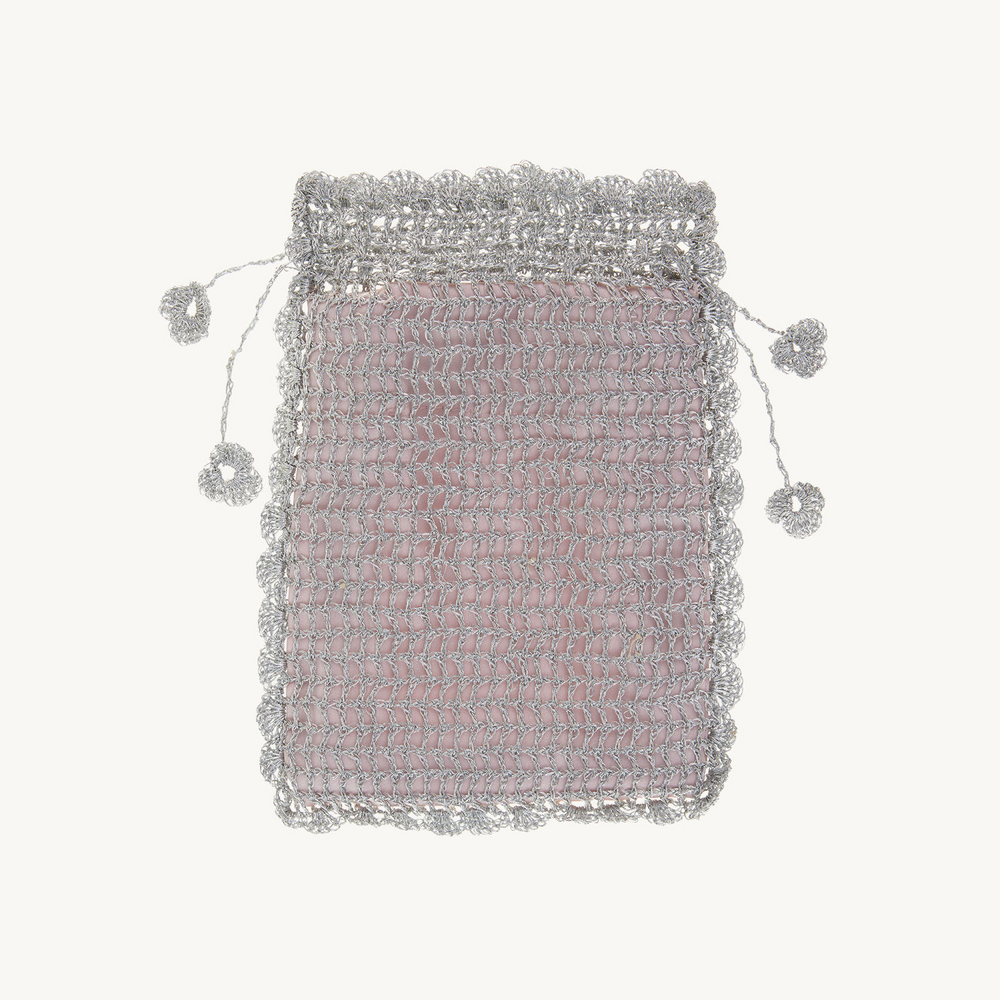 Evening Pouch, Silver