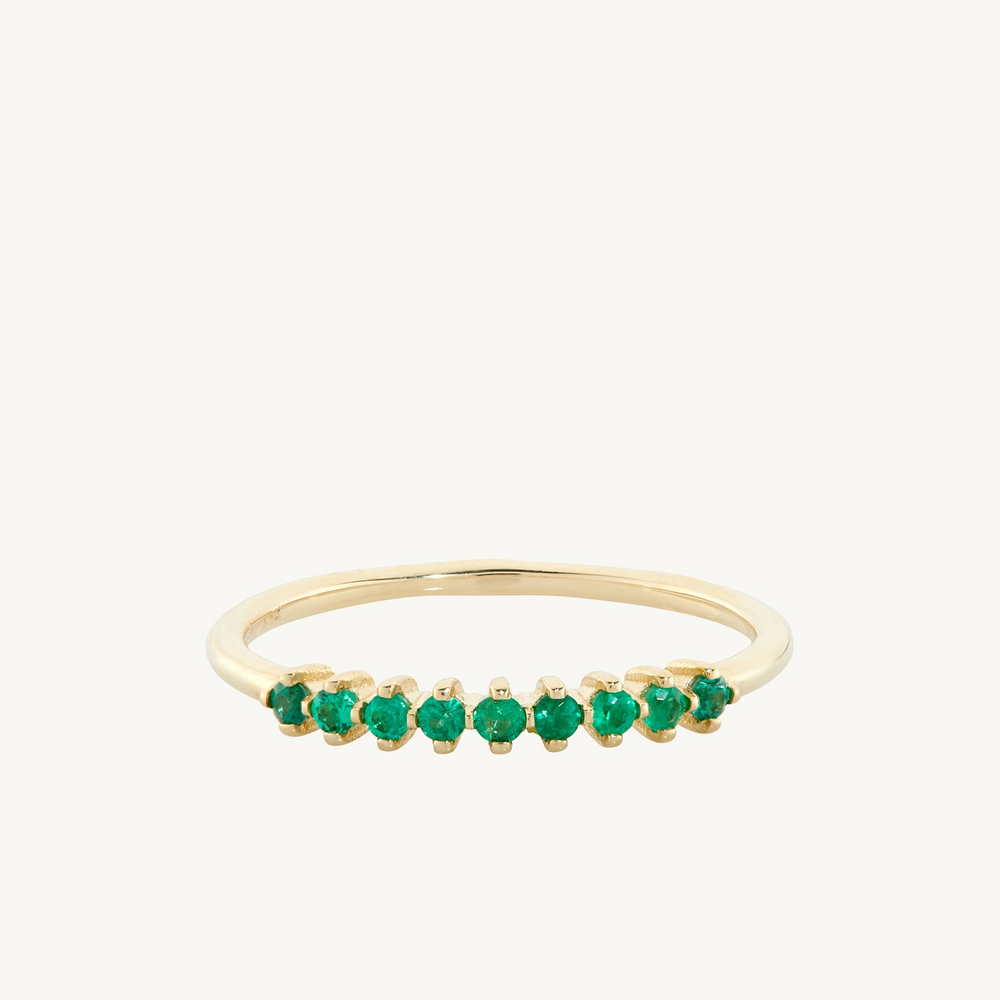 Emerald Lace Ring