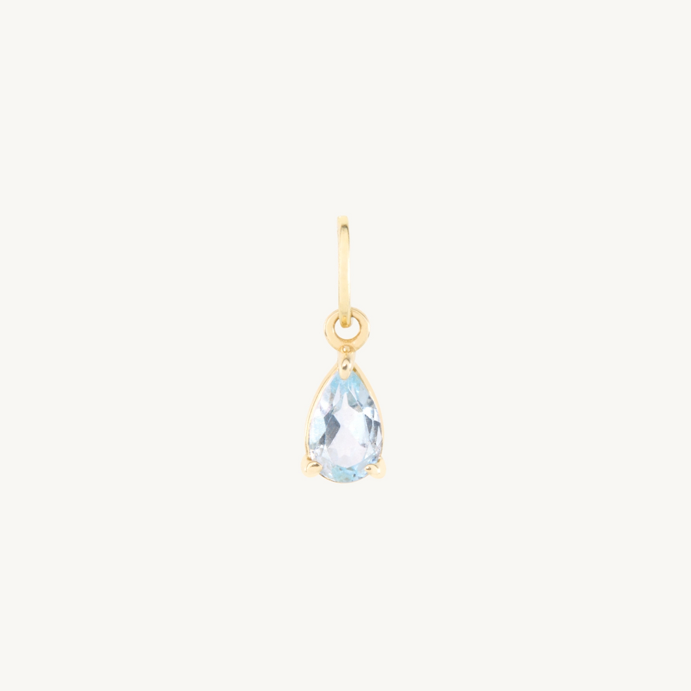Drying Tears Gold Charm