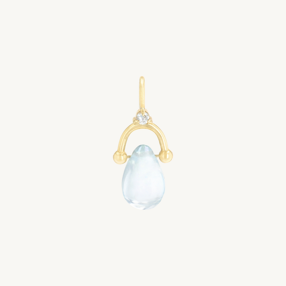 Dream This Time Gold Charm