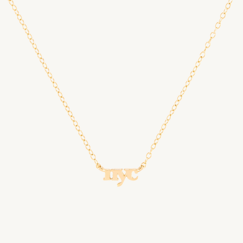 Tiniest Nyc Necklace
