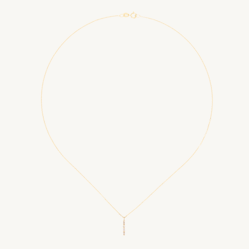 Diamond Solitude Necklace