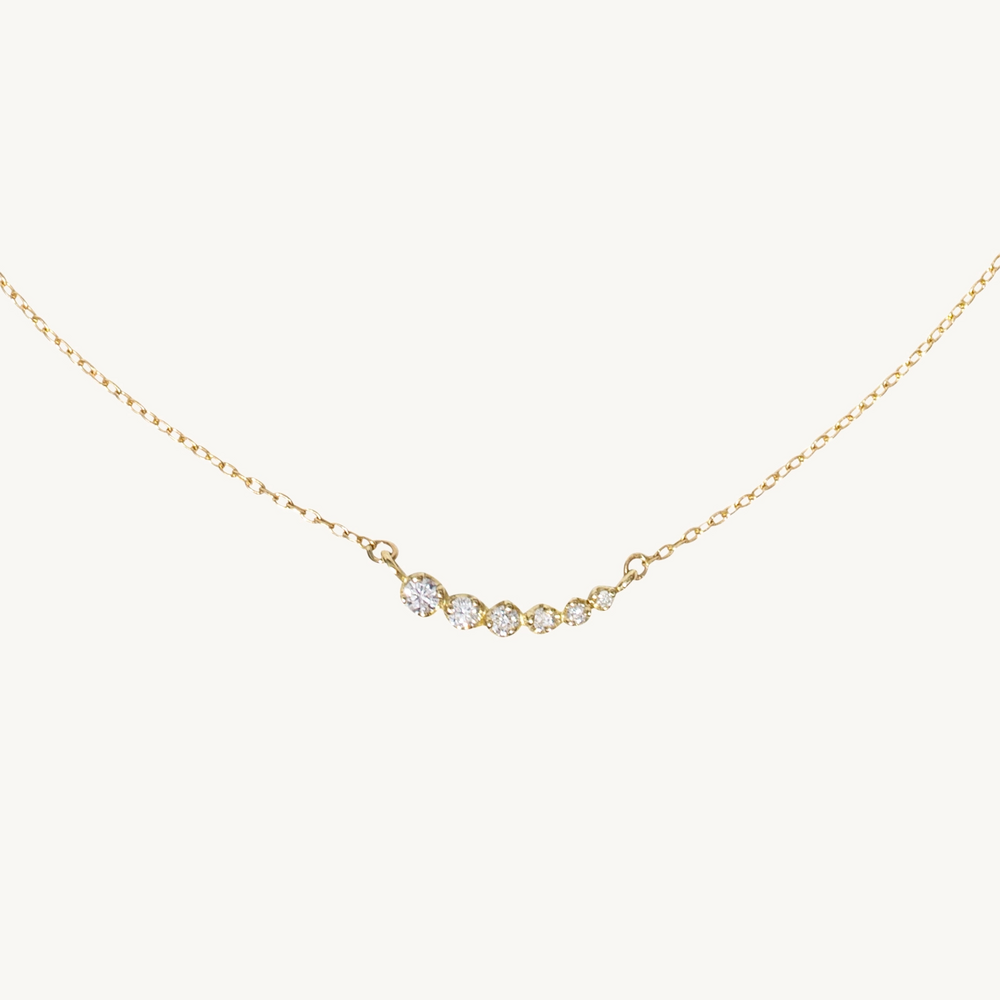 Diamond Shooting Star Necklace