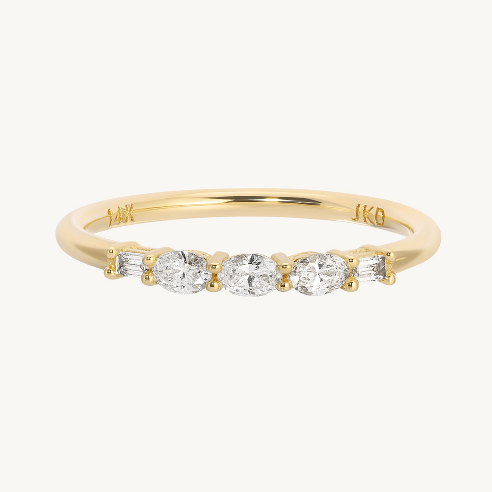 Diamond Garland Ring