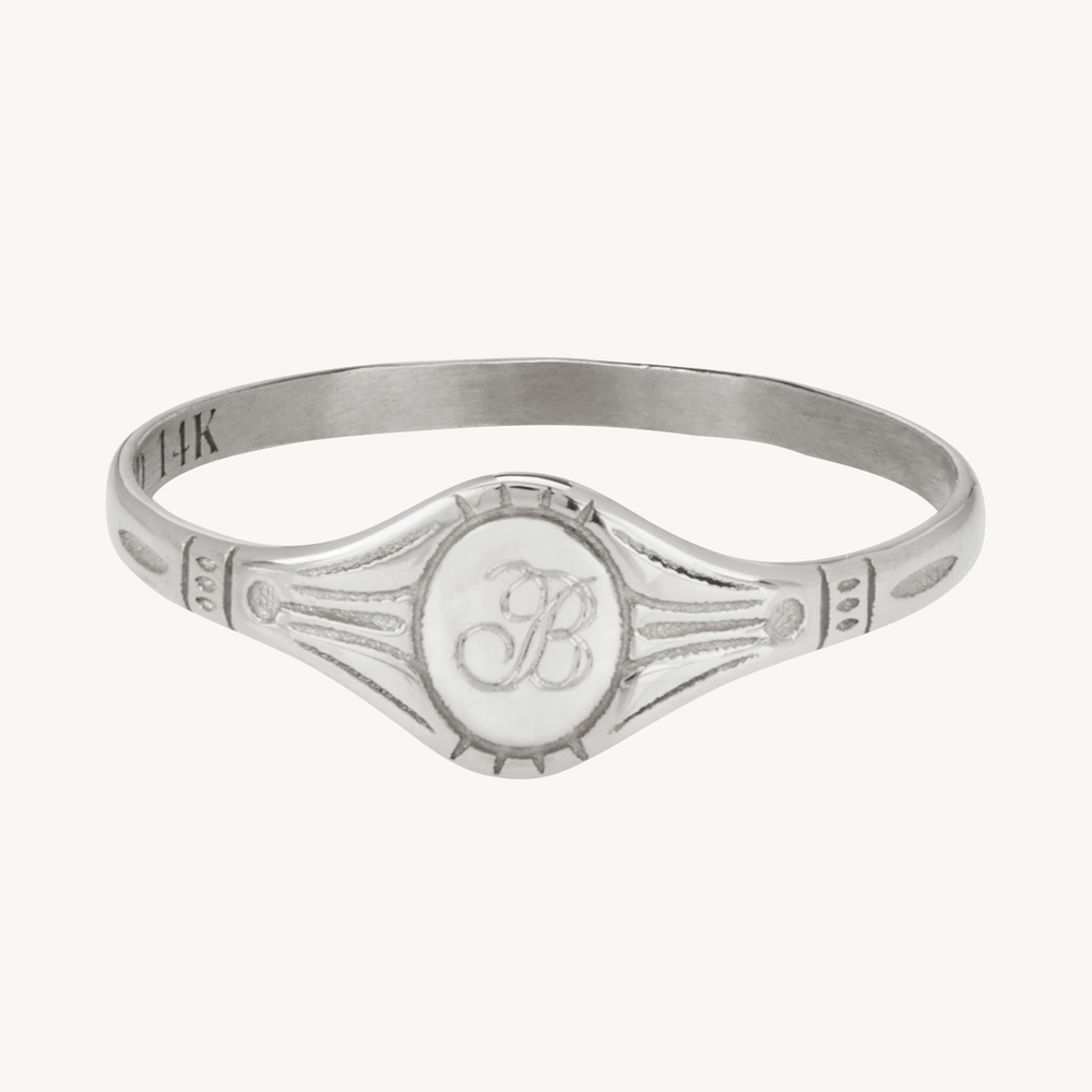 Baby Cygnet Ring, Silver