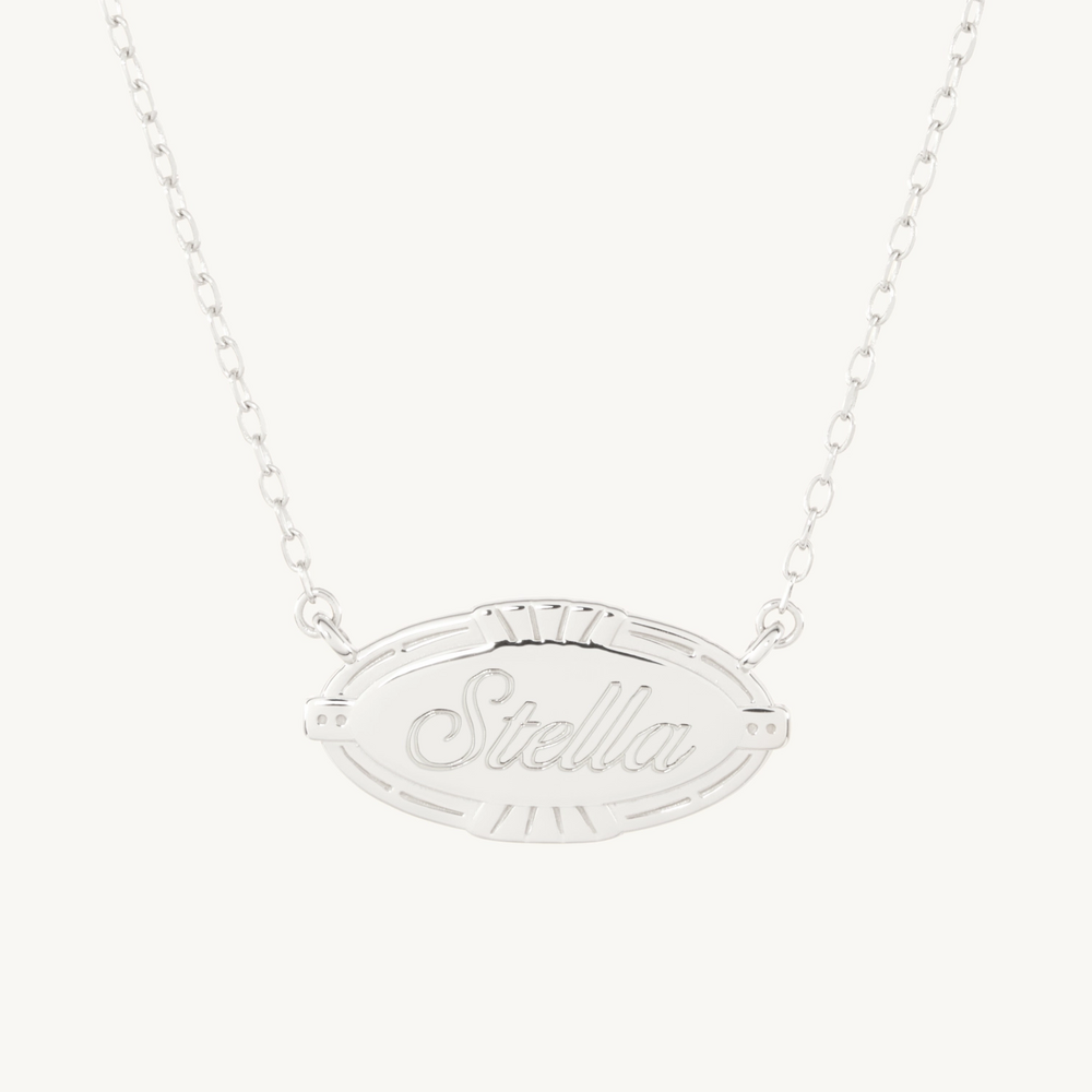 Cygnet Necklace, Silver